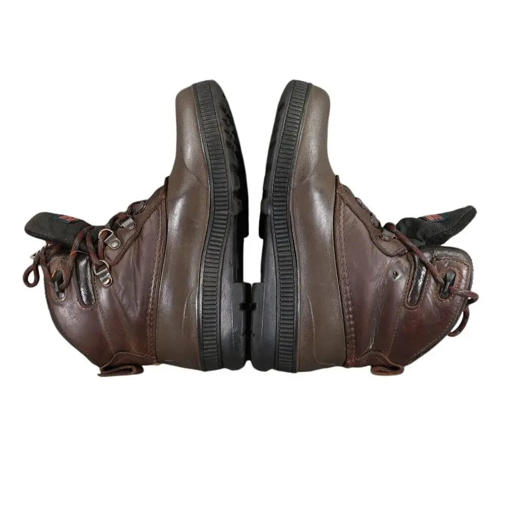 Sorel Shoes Womens 7 Boot Winter Snow Vintage Kaufman Leather Lace Up Lined Warm
